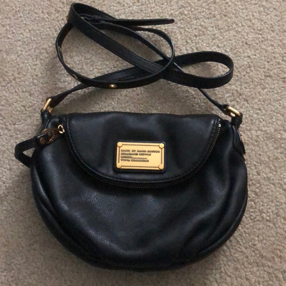 Leather Natasha Crossbody Bag by Marc Jacobs